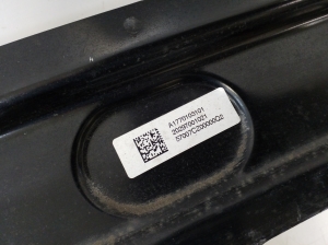 Mercedes Benz A-Class 177 (2018–2026) Rear bumper reinforcement A1776103101 - 2