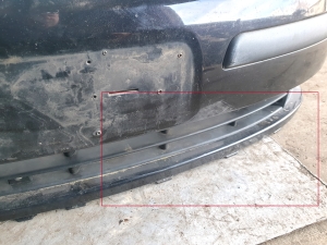 Saab 9-3 (2002–2014) Stoßstange Stoßfänger vorne - 2