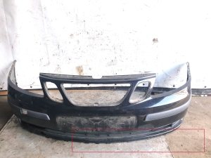 Saab 9-3 (2002–2014) Stoßstange Stoßfänger vorne - 3