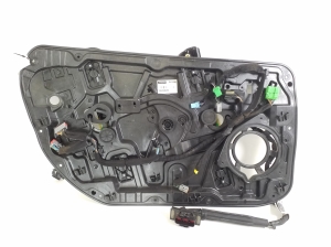 Front door window regulator and its parts