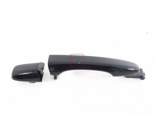 Front door external opening handle and its details - 31276437