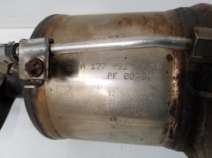 Mercedes Benz A-Class 177 (2018–2026) Katalüsaator A2474902203 - 3