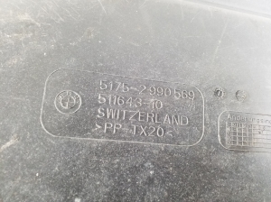 BMW X1 E84 (2009–2015) Underbody shield 2990569 - 2