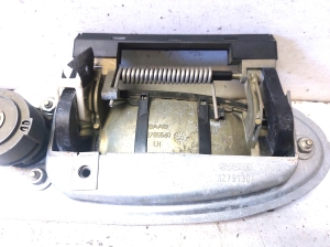 Saab 9-3 (2002–2014) Front door exterior handle 12785560 - 4
