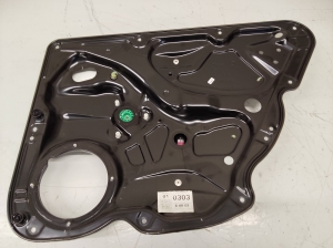 Rear side door window regulator frame - 3AA839756