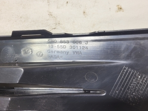 Volkswagen Golf Plus Mk6 (2008–2013) Front bumper lower grille 5M0853666J - 3