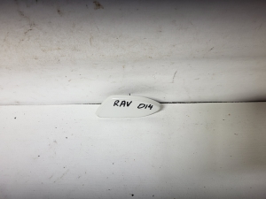 Front bumper headlight washer cap - 85045-42110