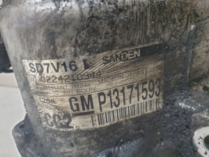 Saab 9-3 (2002–2014) Konditsioneeri kompressor P13171593 - 4
