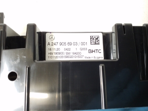 Mercedes Benz A-Class 177 (2018–2026) A/C switch A2479056903 - 5