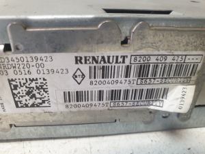 RENAULT Clio III (2005–2012) Audio, video, navigatsioon 8200409475 - 5