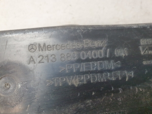 Mercedes Benz E-Class W213 (2017–2026) Sonstiges Teil des vorderen Kotflügels A2138890400 - 2