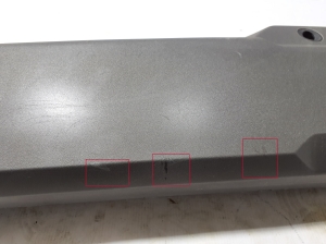 Dacia Duster (2017–2024) Rear bumper lower spoiler 850B24559R - 3