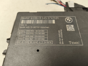 BMW 5 SERIES F10 (2010–2017) Light control module 9345374 - 2
