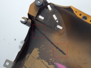 RENAULT Captur (2013–2019) Front fender 631012736R - 4