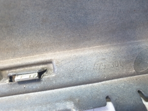 Mercedes Benz S-Class 220 (1998–2005) Zierleiste für die Frontstoßstange 475301 - 5