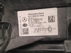 Mercedes Benz E-Class W213 (2017–2026) Esituli A2139064004 - 5