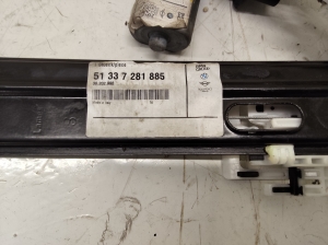 BMW 3 SERIES F31 (2011–2026) Priekšējo durvju logu pacēlājs 51337281885 - 3