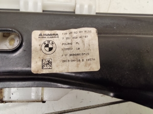BMW 3 SERIES F31 (2011–2026) Aizmugurējo durvju logu pacēlājs 7351050 - 3