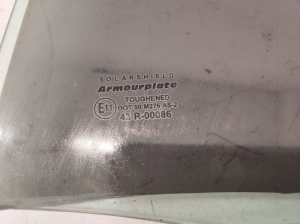 Rear side door glass - 43R00086