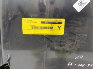   Front seat back  - L0512431 