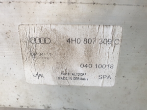 AUDI A8 D4 (2010–2017) Stoßstangenträger hinten 4H0807309C - 5