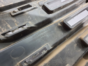 Land Rover Range Rover IV (2012–2026) Front bumper lower grille JK52R7081CB - 2