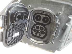 Mercedes Benz EQC N293 (2019–2026) Electric vehicle charging socket A2935407604 - 3