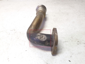 AUDI A8 D4 (2010–2017) EGR valve pipe 059131525BN - 4