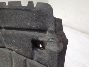 AUDI A7 (2018–2026) Front wheel arch liner 4K8821171N - 2