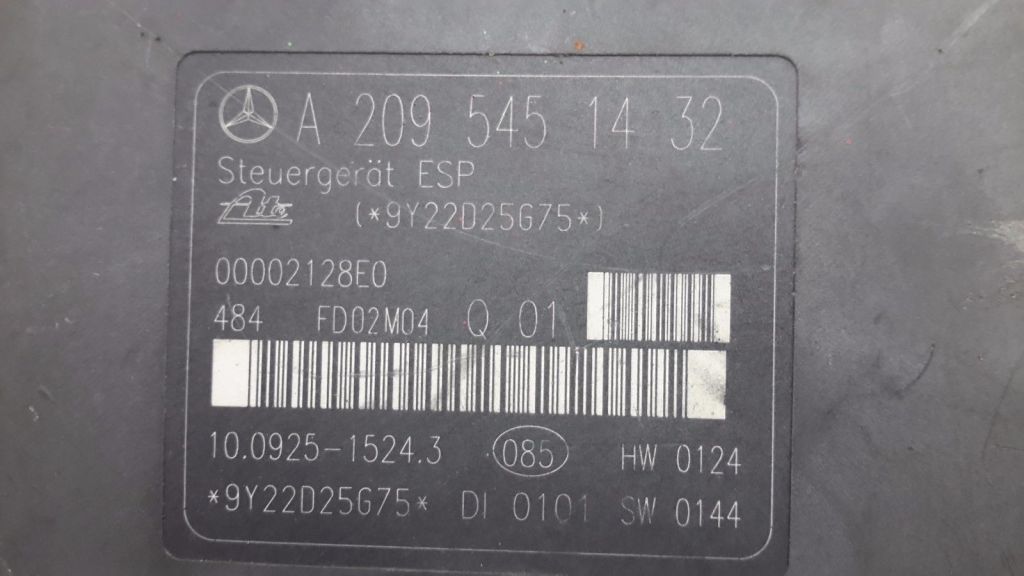 MERCEDES-BENZ CLC-Class CL203 (2008-2011) Абс блок A2095451432 20973029