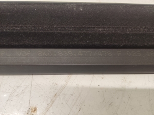 AUDI A4 B8 (2007–2016) Rear side door outer window molding 8K0839477 - 3