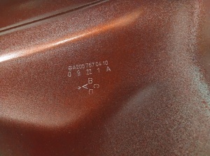Mercedes Benz C-Class 205 (2014–2021) Trunk lid A2057570410 - 11