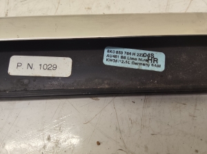 AUDI A4 B8 (2007–2016) Rear side door outer window molding 8K0853764 - 3