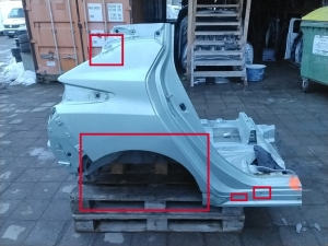 NISSAN Leaf II (2017–2026) Rear wing - 5