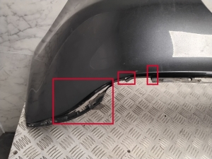 Mercedes Benz GLC-Class 253 (2015–2019) Heckstoßstange A2538850725 - 3