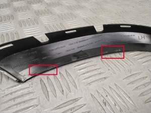 Mercedes Benz E-Class W213 (2017–2026) Front bumper lower grille molding A2138859303 - 3
