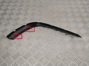 Mercedes Benz E-Class W213 (2017–2026) Front bumper lower grille molding A2138859303 - 5