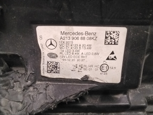 Mercedes Benz E-Class W213 (2017–2026) Esituli A2139068808 - 3