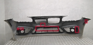 BMW 2 SERIES F45 (2014–2026) Front bumper 7328677 - 10