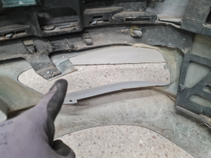 Mercedes Benz E-Class W211 (2002–2009) Front bumper A2118850725 - 6