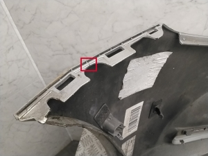 VOLVO V40 (2012–2019) Front bumper 31283732 - 8