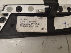 AUDI A5 (2007–2016) Priekšējo durvju apšuvuma apdare 8K0867409 - 3