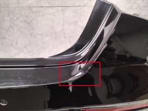 Mercedes Benz CLA-Class W118 (2019–2026) Tagumine kaitseraud A1188859501 - 2