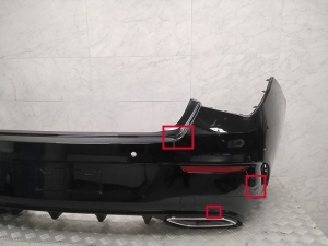 Mercedes Benz CLA-Class W118 (2019–2026) Tagumine kaitseraud A1188859501 - 3