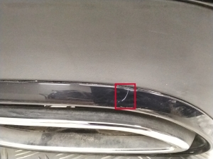 Mercedes Benz CLA-Class W118 (2019–2026) Tagumine kaitseraud A1188859501 - 5