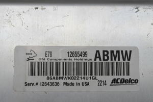 Opel Mokka (2012–2020) Motorsteuergerät 12655499 - 2