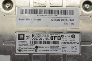 Opel Zafira C (2011–2026) Bluetooth modulis 13353284 - 2