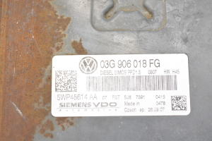 Volkswagen Passat B6 (2005–2010) Motorsteuergerät 03G906018FG - 3