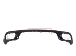 Mercedes Benz B-Class 247 (2018–2026) Rear bumper lower spoiler A2478853504 - 2