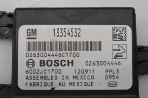 Opel Astra J (2009–2017) Parking system control unit 13354532 - 3